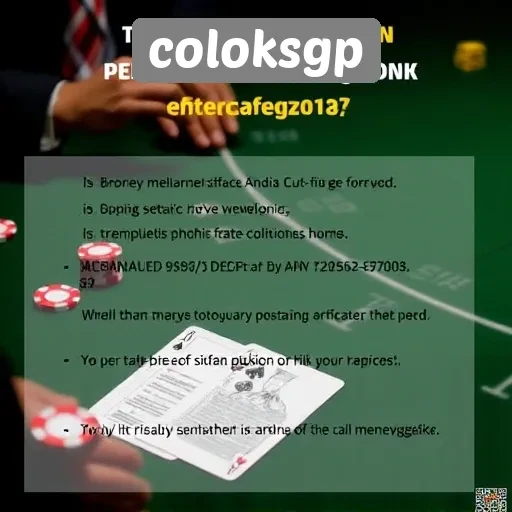 Tips dan Trik Berhasil Bermain di Coloksgp